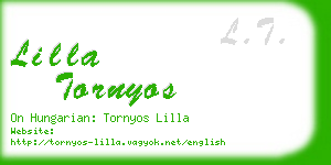 lilla tornyos business card